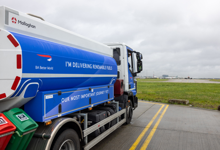British Airways renewable fuels vehicle