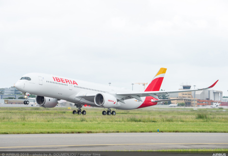 A350 900 Iberia plane