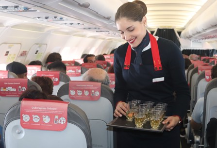 Iberia Express on-board service
