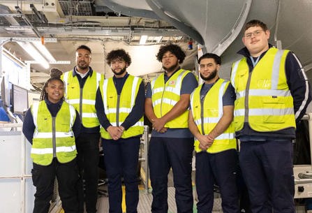 British Airways baggae apprentices