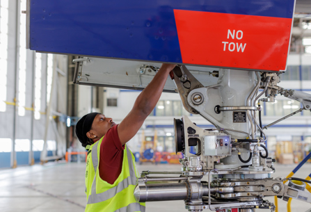 British Airways maintenance area