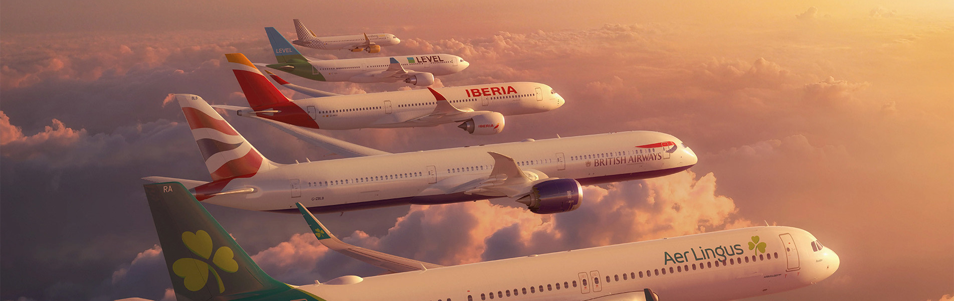 All Iag Airlines Flying PR Banner